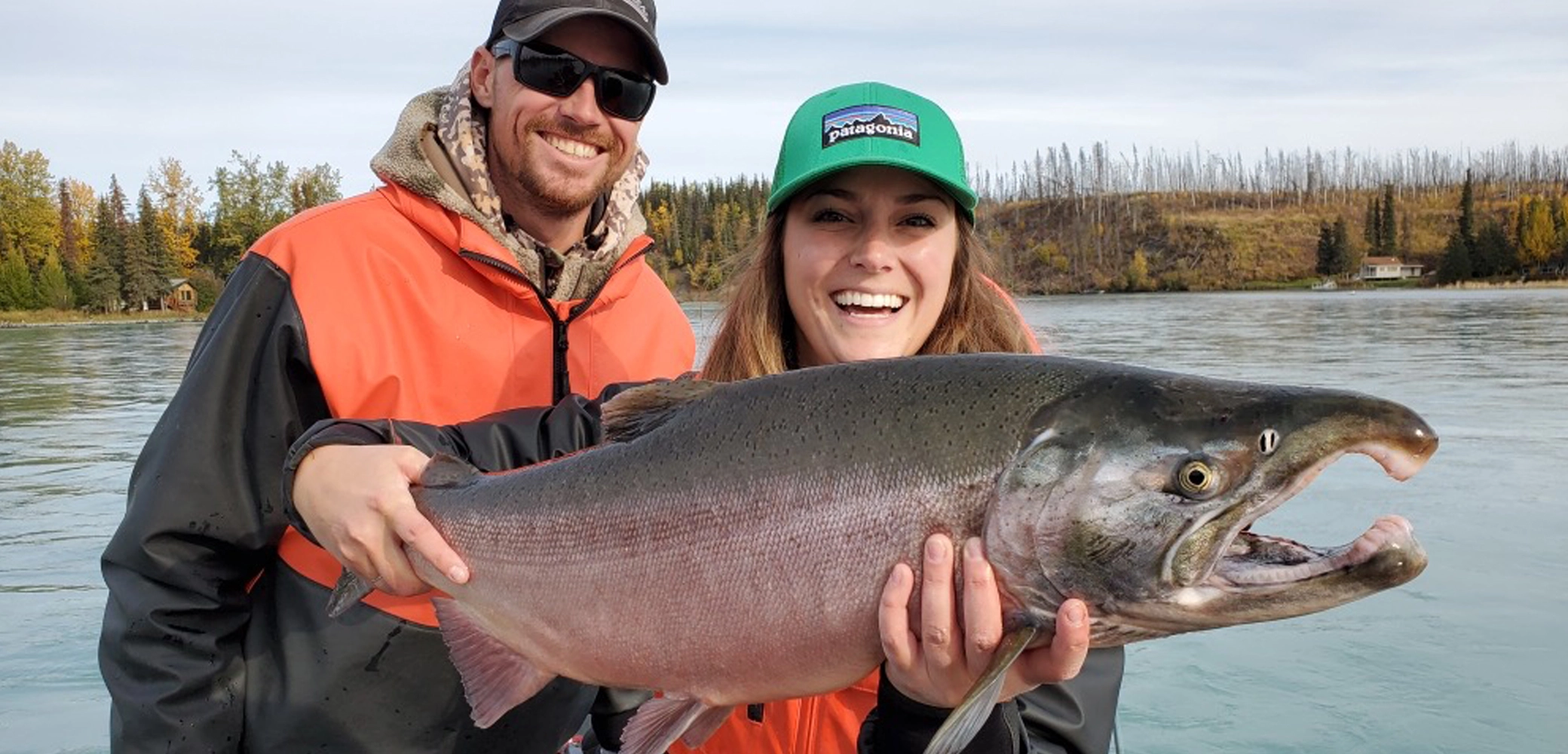 Alaska fishing on the Kenai Peninsula — scene 1