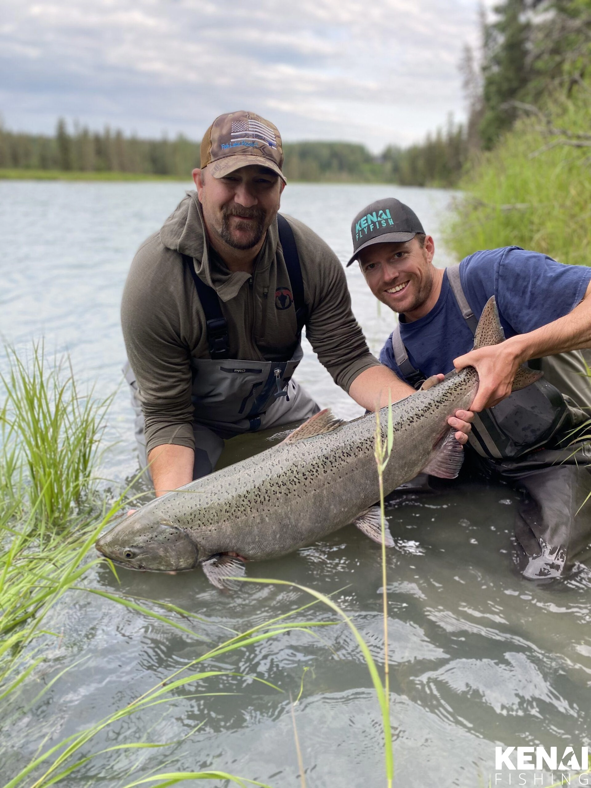 King Salmon Pre-Season: Water High, First Fish Spotted