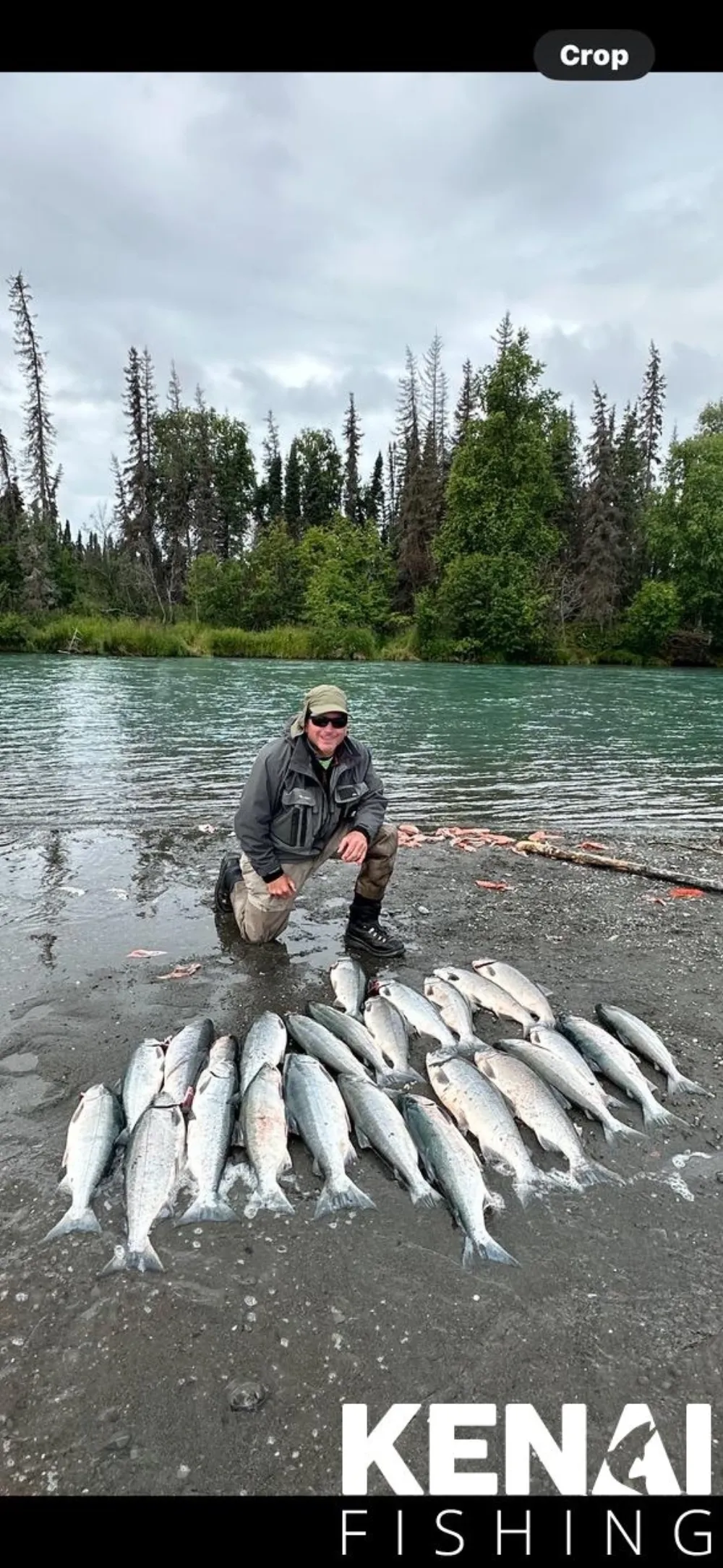 Kenai fishing guide trip photo 1
